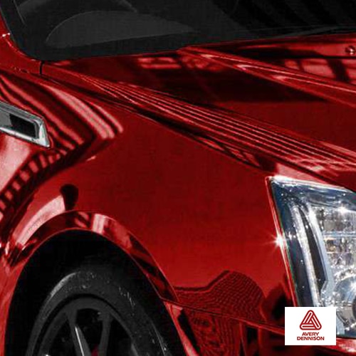 Conform Chrome Red Avery Dennison Supreme Wrapping Film