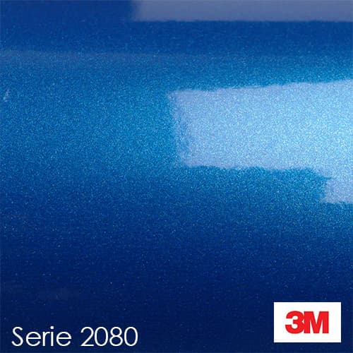 Vinilo Azul Brillo Metálico 3M 2080 G227