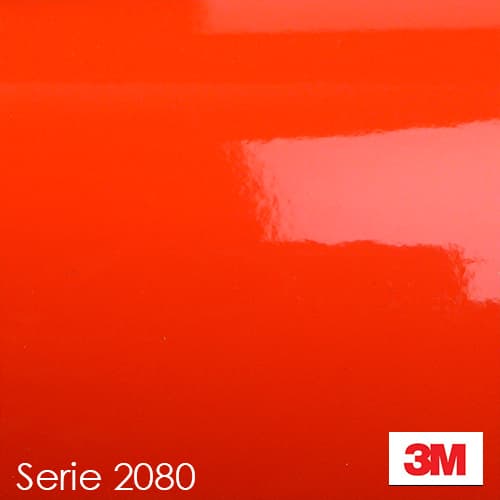 Vinilo Rojo Brillo 3M 2080 G13