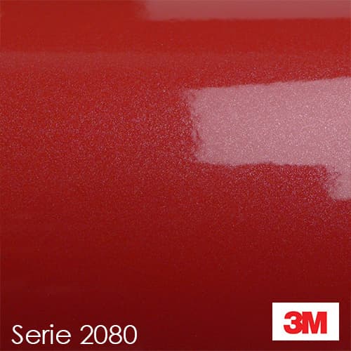 Vinilo Rojo-Brillo-Metalico--3M-2080-G203-
