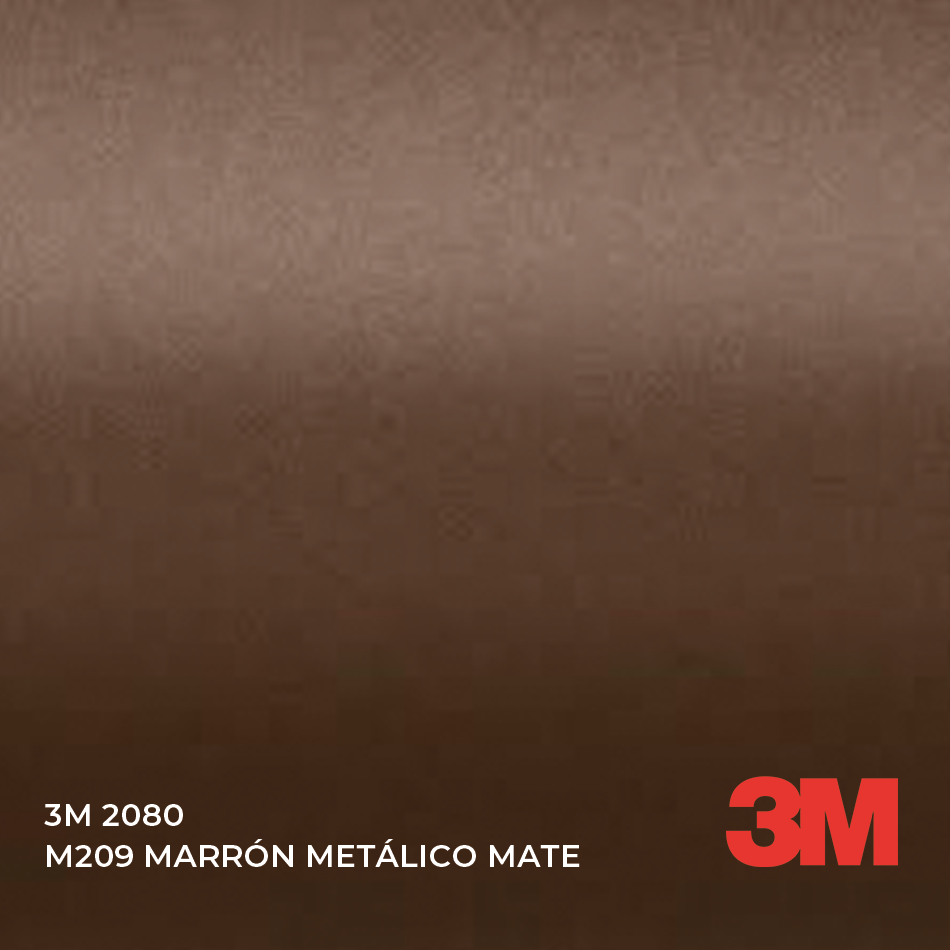 Vinilo Marrón Metálico Mate 3M 2080 M209